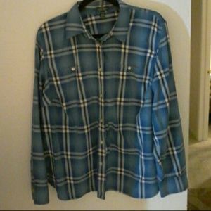 RALPH LAUREN PLAID SHIRT SIZE (1X)